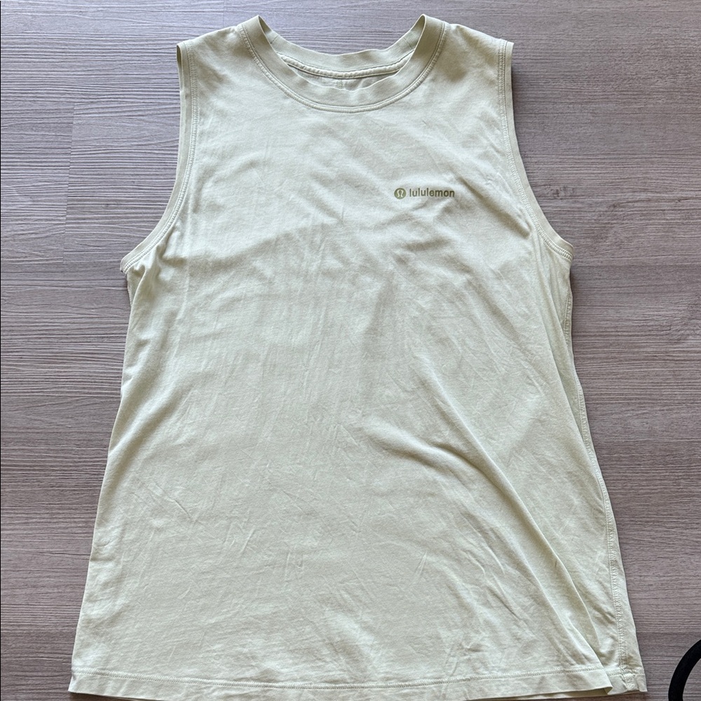 lululemon athletica Women's Green Tank Top